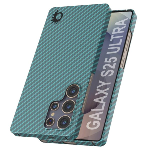 Punkcase Galaxy S25 Ultra Carbon Fiber Case [AramidShield Series