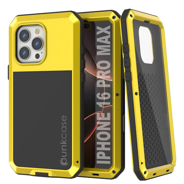 iPhone 16 Pro Max Metal Case, Heavy Duty Military Grade Armor Cover [s punkcase iPhone 16 Pro Max Metal Case, Heavy Duty Military Grade Armor Cover [s punkcase