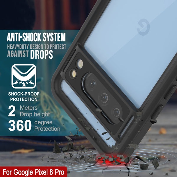 Google Pixel 8 Pro Waterproof Case, Punkcase [Extreme Series] Armor Co ...