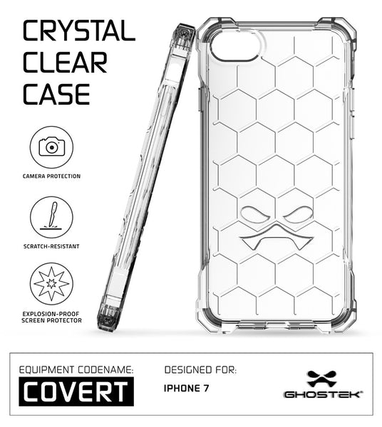 Ghostek Covert Clear Series for Apple iPhone 8/7 punkcase