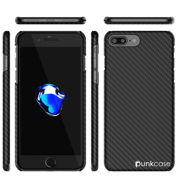 iPhone 8+/7+ Plus Case, Punkcase CarbonShield, Heavy Duty & Ultra