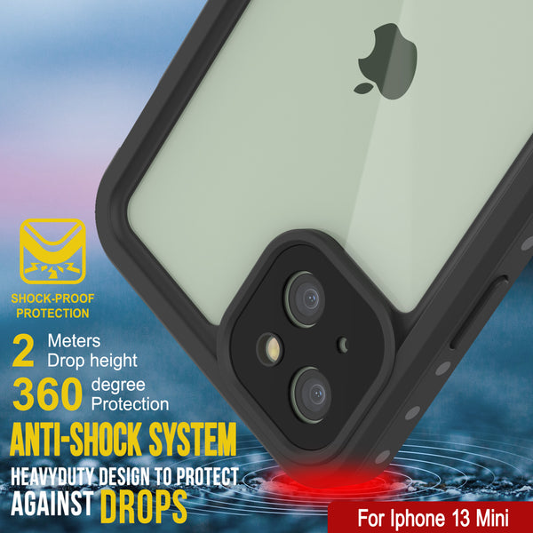 Punkcase Waterproof Case for iPhone 14 Pro [StudStar Series] [Slim Fit] [ IP68 Certified] [Shockproof] [Dirt-Resistant] [Snowproof] Full Cover for iPhone 14 Pro (6.1 inch) (2022