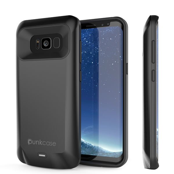 Galaxy S8 Battery Case, Punkcase 5000mAH Charger Case W/ Screen