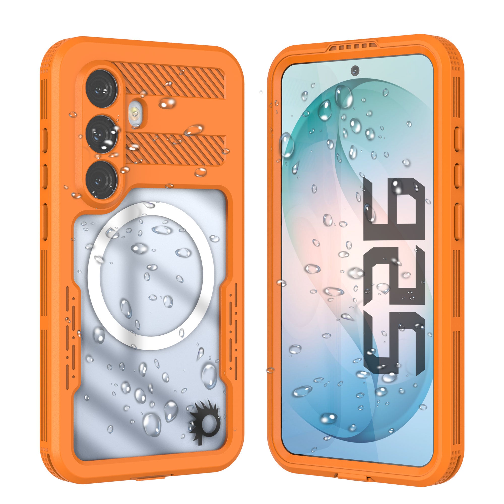 Galaxy S26 Waterproof Case [Alpine 2.0 Series] [Slim Fit] [IP68 Certified] [Shockproof] [Orange]