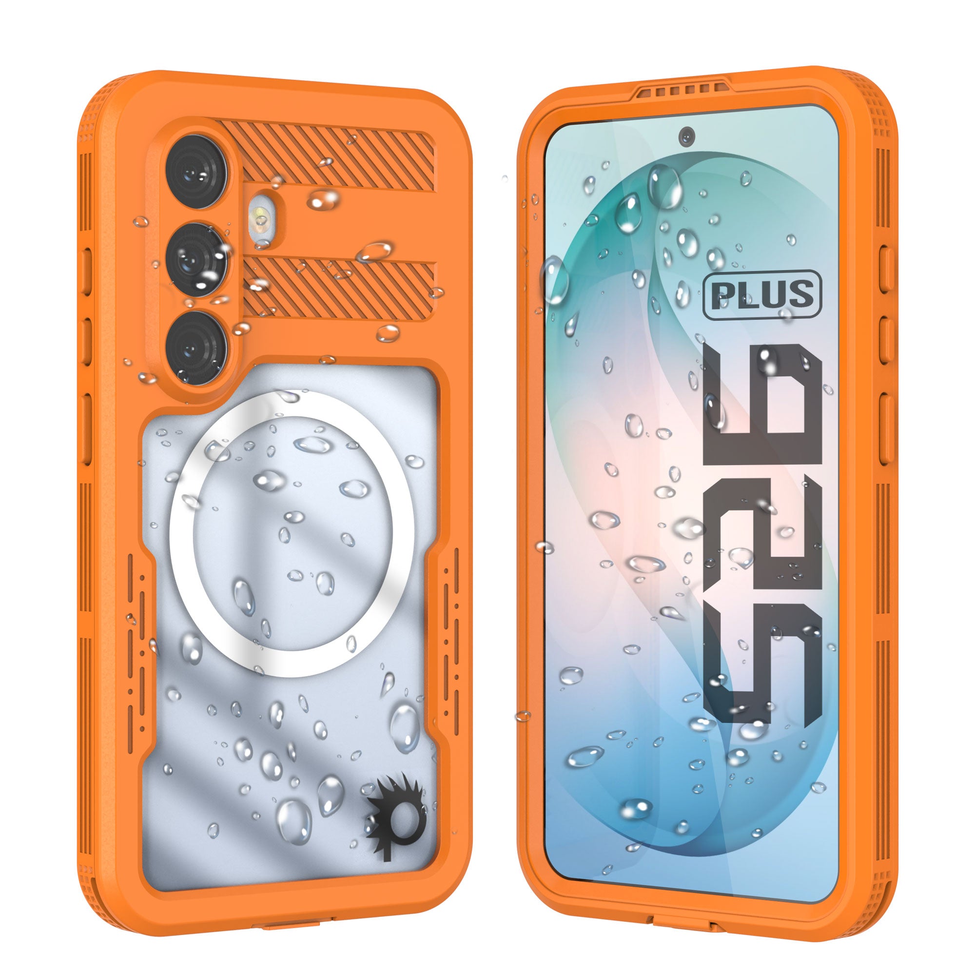 Galaxy S26+ Plus Waterproof Case [Alpine 2.0 Series] [Slim Fit] [IP68 Certified] [Shockproof] [Orange]