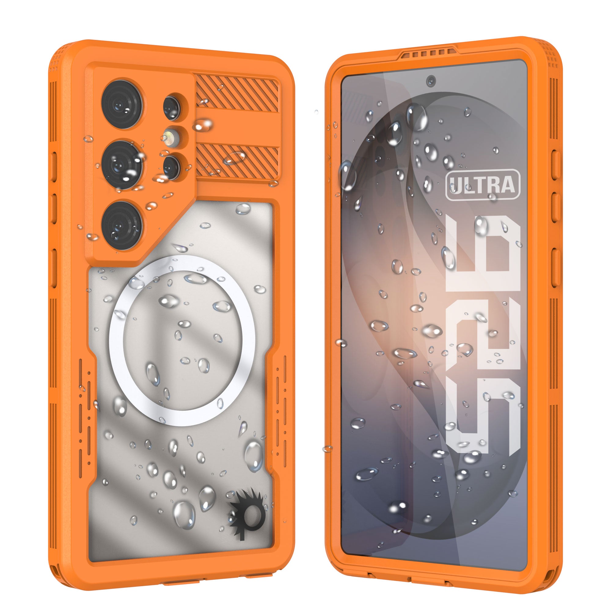 Galaxy S26 Ultra Waterproof Case [Alpine 2.0 Series] [Slim Fit] [IP68 Certified] [Shockproof] [Orange]