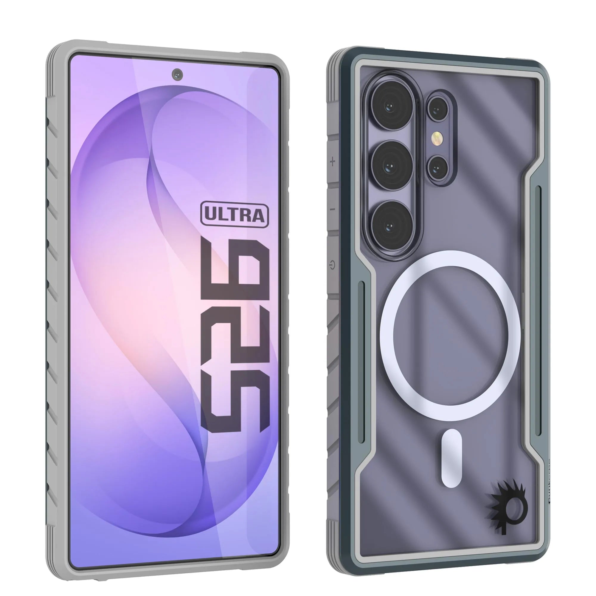 Punkcase S26 Ultra Armor Stealth Case Protective Military Grade Multilayer Cover [Grey]
