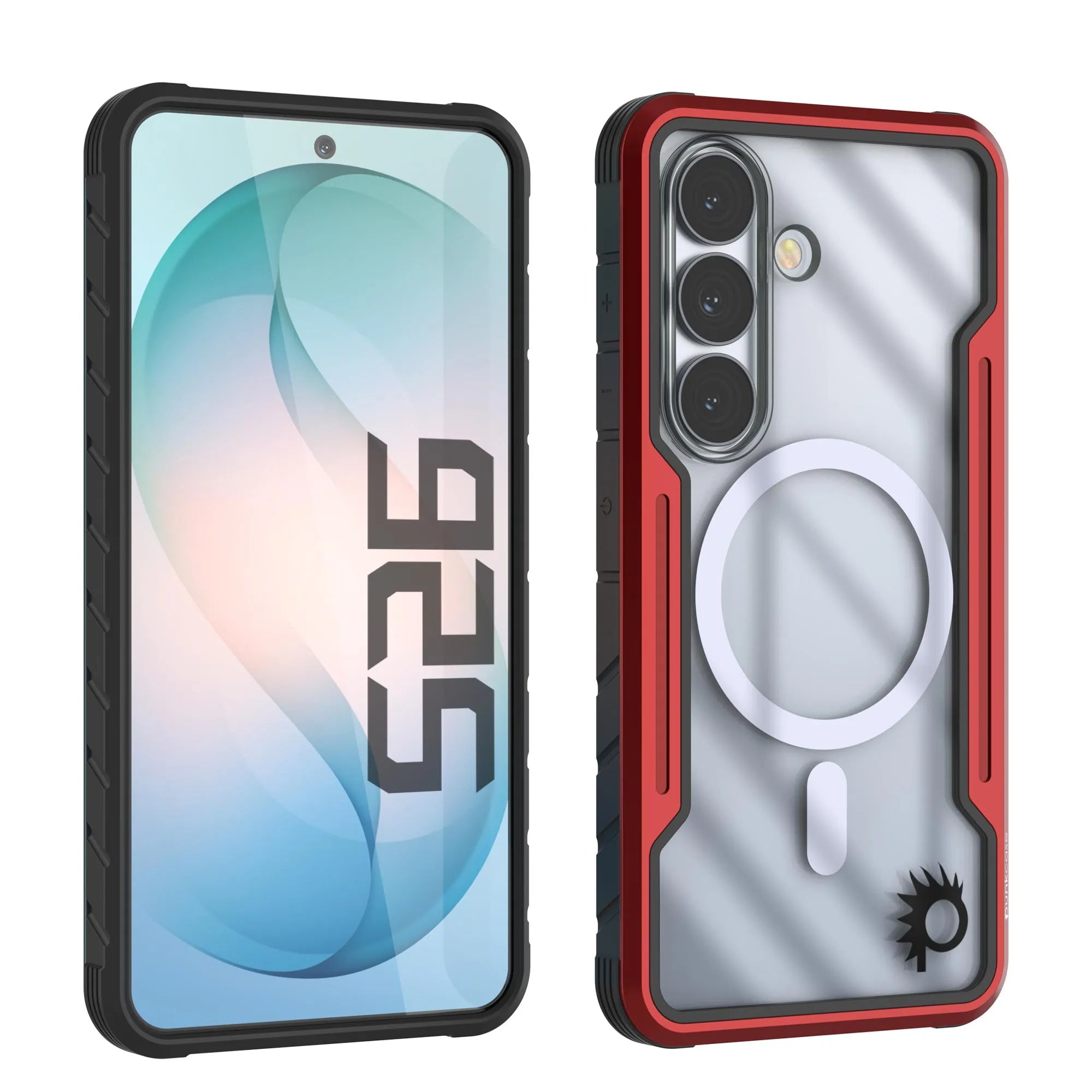 Punkcase S26 Armor Stealth Case Protective Military Grade Multilayer Cover [Red]