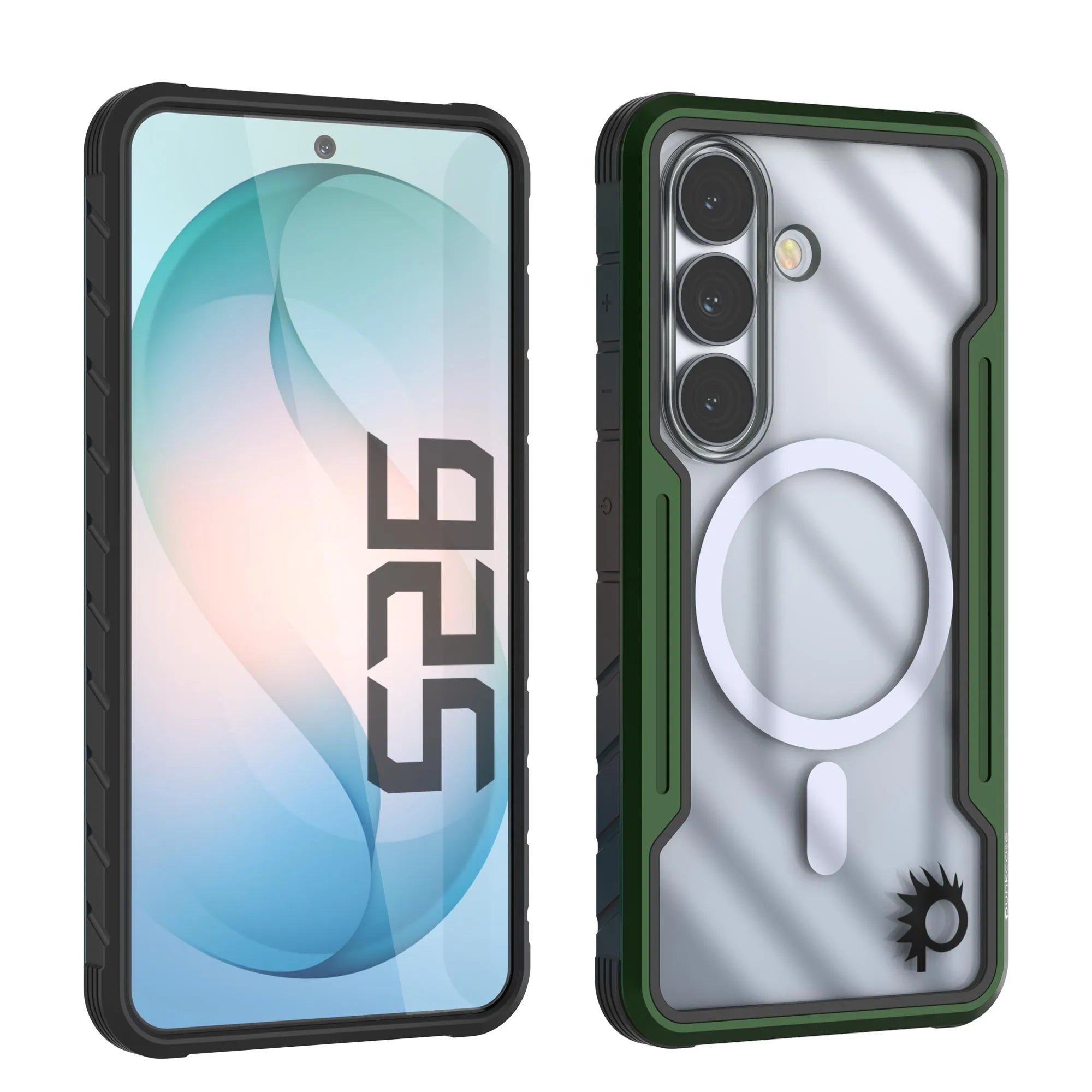 Punkcase S26 Armor Stealth Case Protective Military Grade Multilayer Cover [Dark Green]