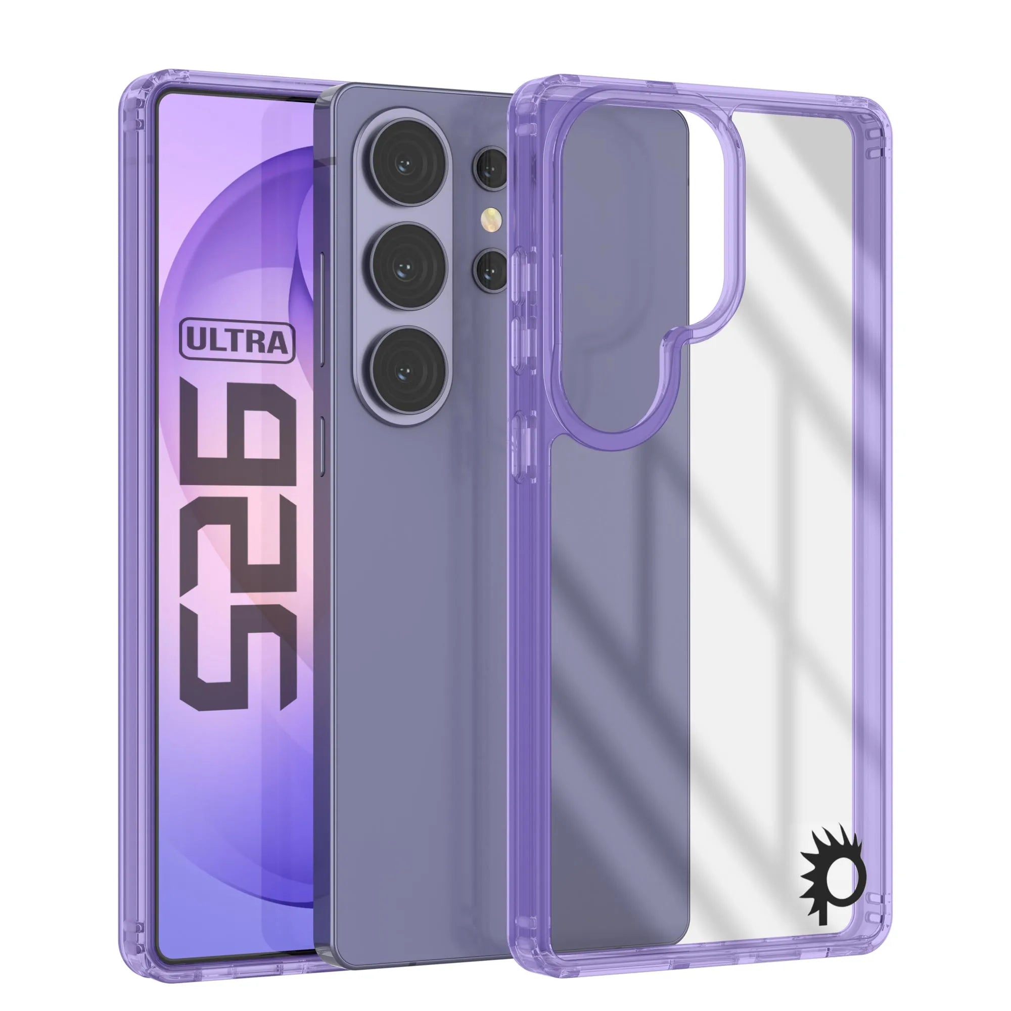 Galaxy S26 Ultra Case [Clear Acrylic Series] [Non-Slip] For Galaxy S26 Ultra [Purple]