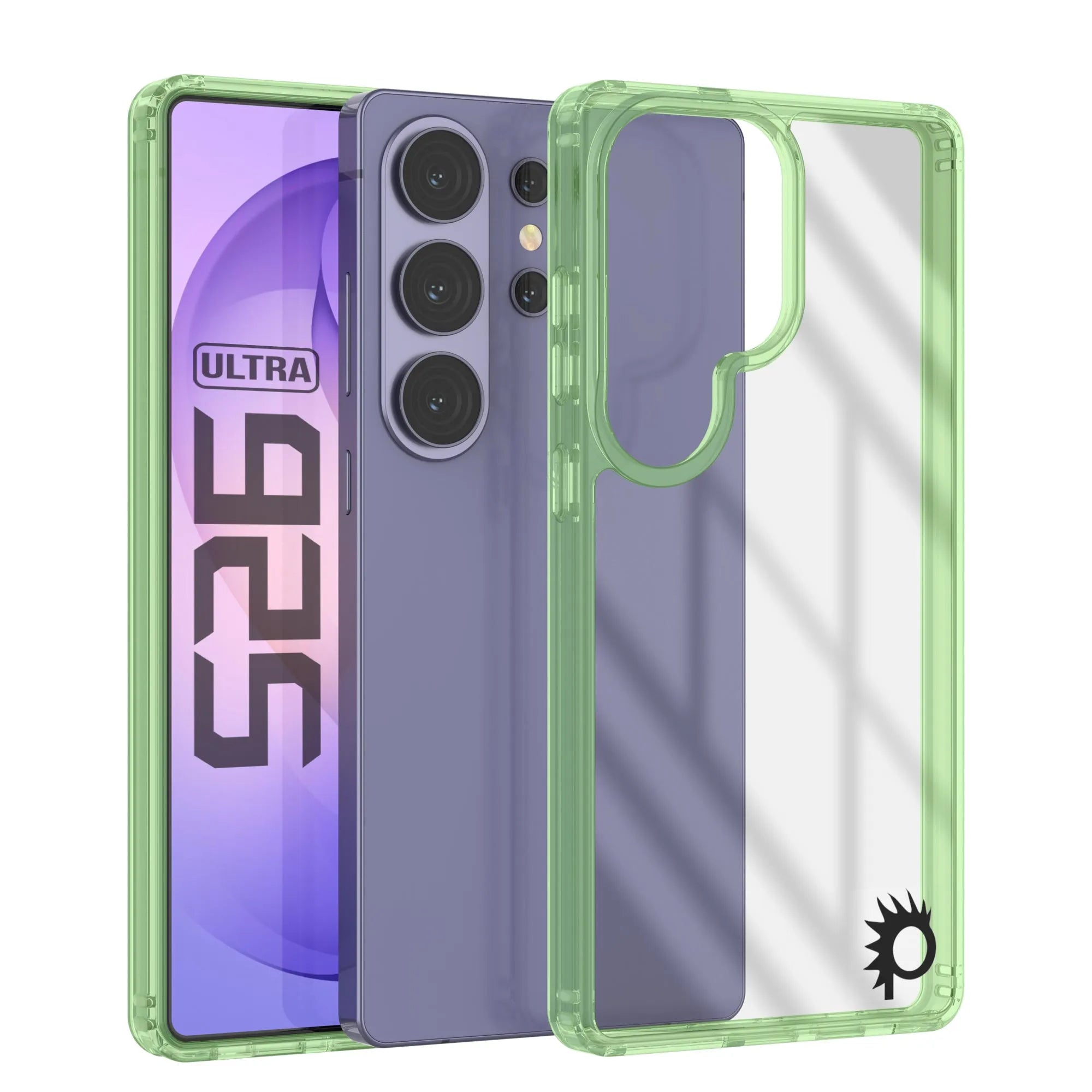 Galaxy S26 Ultra Case [Clear Acrylic Series] [Non-Slip] For Galaxy S26 Ultra [Green]