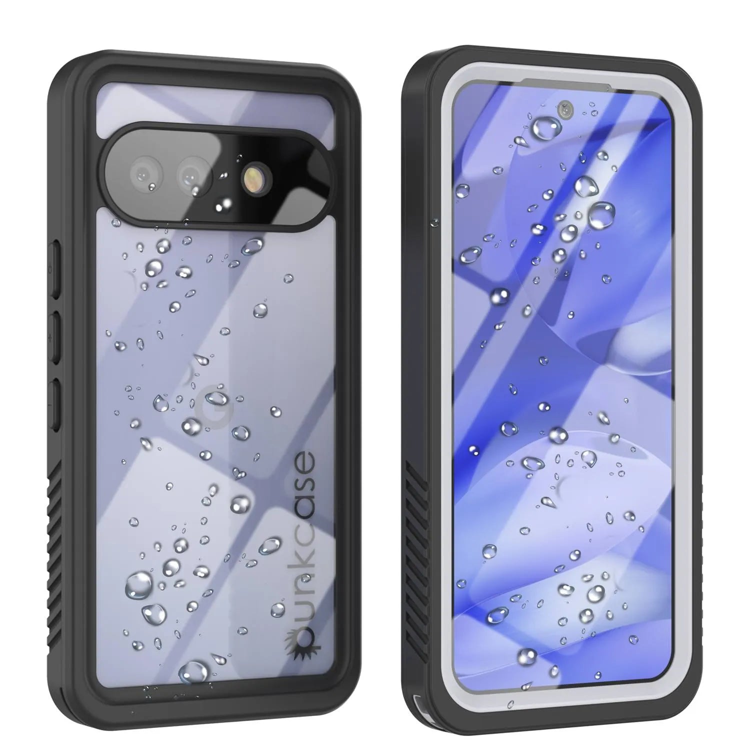 Google Pixel 9a Waterproof Case, Punkcase [Extreme Series] Armor Cover W/ Built In Screen Protector [White]