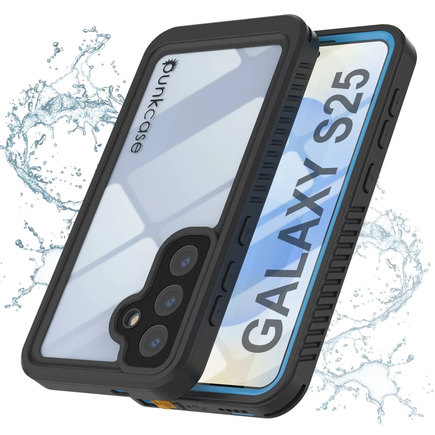 Galaxy S25 Water/ Shockproof [Extreme Series] With Screen Protector Case [Light Blue]