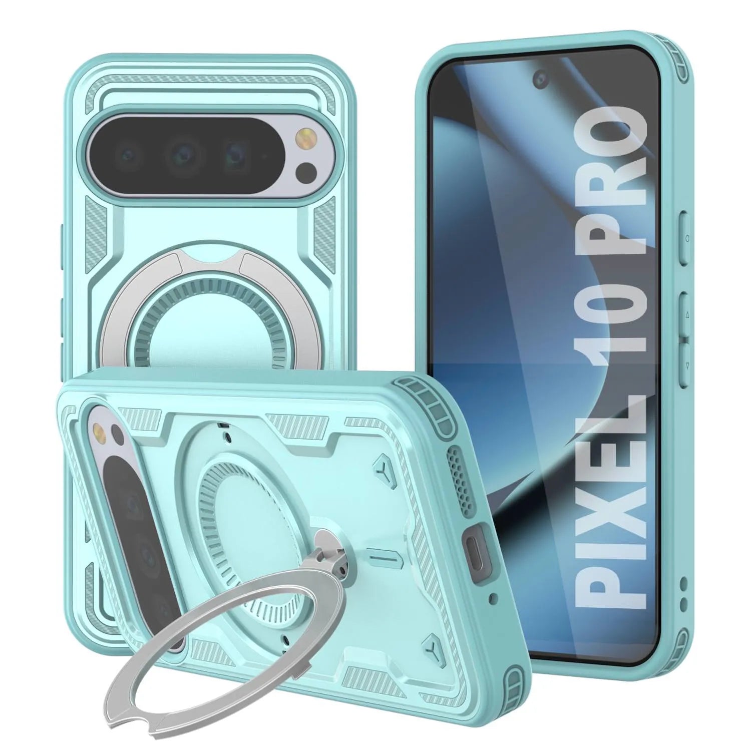 Google Pixel 10 Pro Case Magnetix 2.0 w/ Kickstand [Teal]