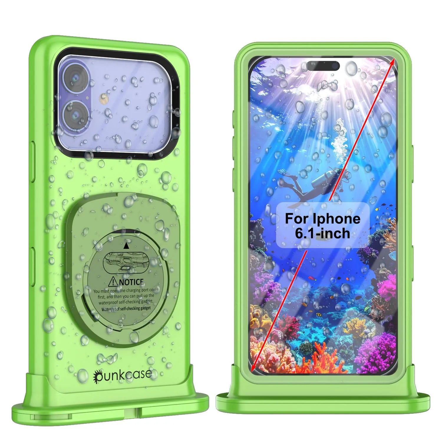 Punkcase Universal 2.0 Waterproof Phone Case for 6.1–6.3 Punkcase Universal 2.0 Waterproof Phone Case for 6.1–6.3