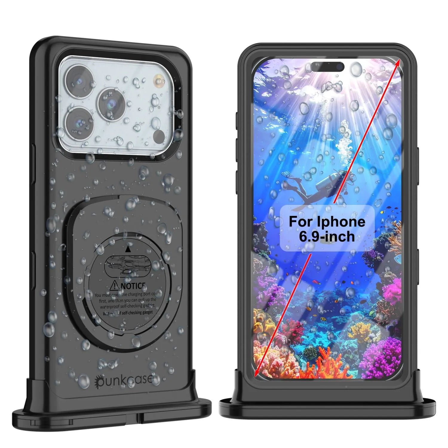 Punkcase Universal 2.0 Waterproof Phone Case for 6.7–6.9 Punkcase Universal 2.0 Waterproof Phone Case for 6.7–6.9
