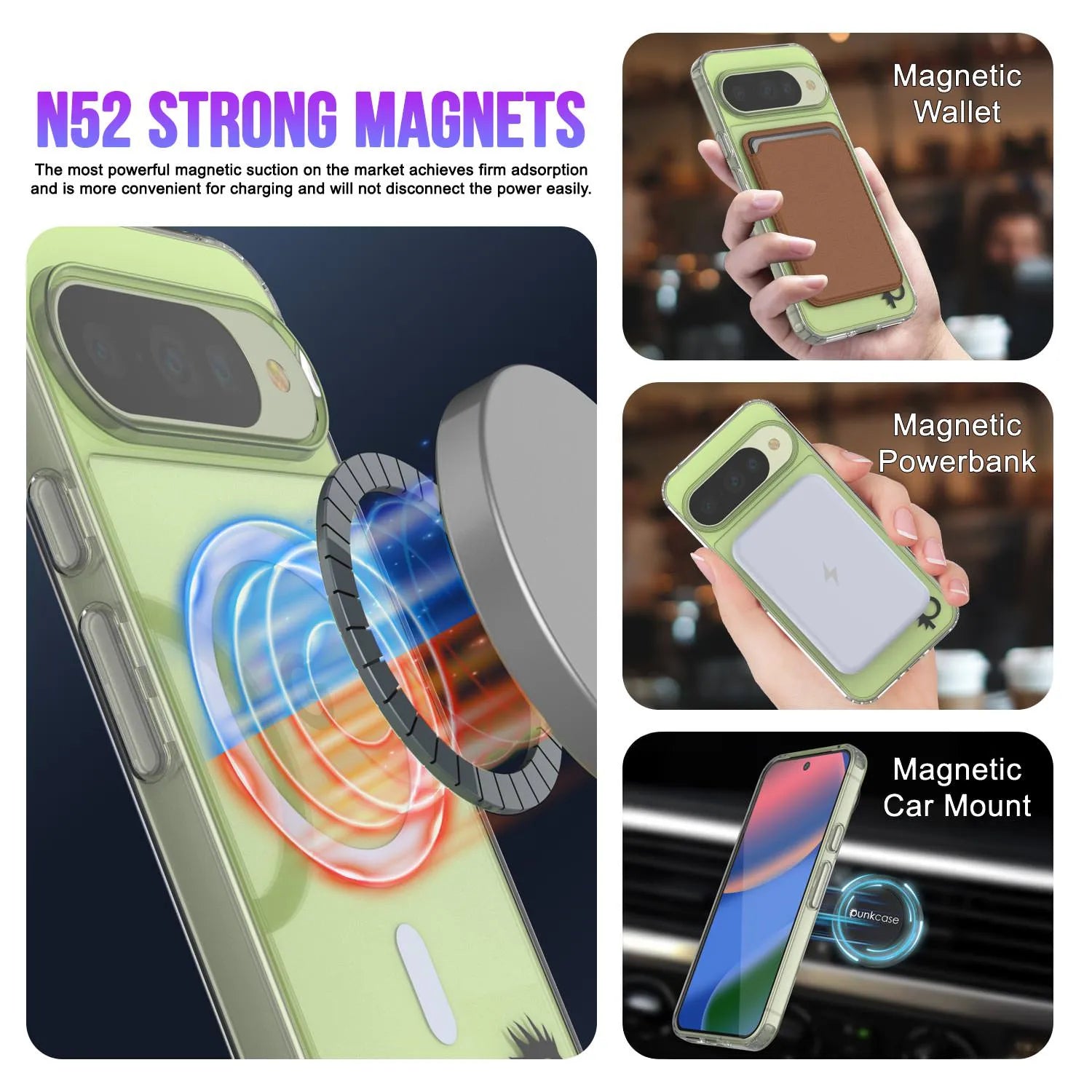 Pixel 10 Magnetic Wireless Charging Case [ClearMag Series]