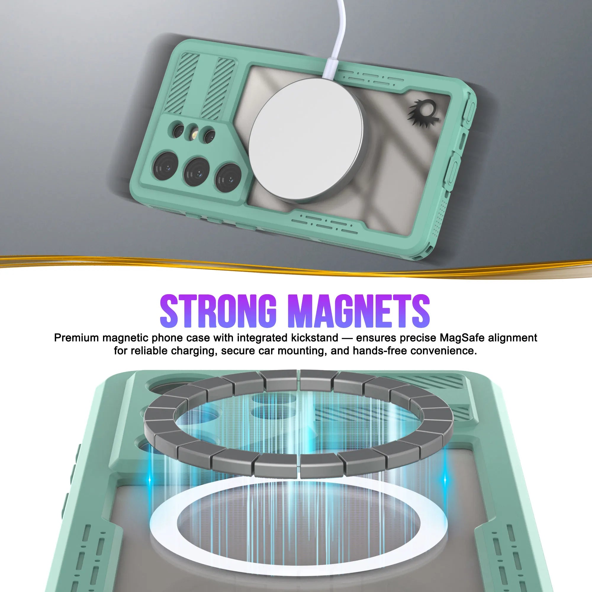 Galaxy S26 Ultra Waterproof Case [Alpine 2.0 Series] [Slim Fit] [IP68 Certified] [Shockproof] [Teal]