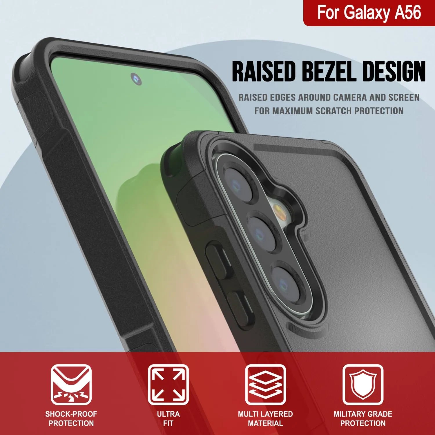 shock absorbing phone case OnePlus 15 Kickstand Shock Absorbing Drop Protection Case