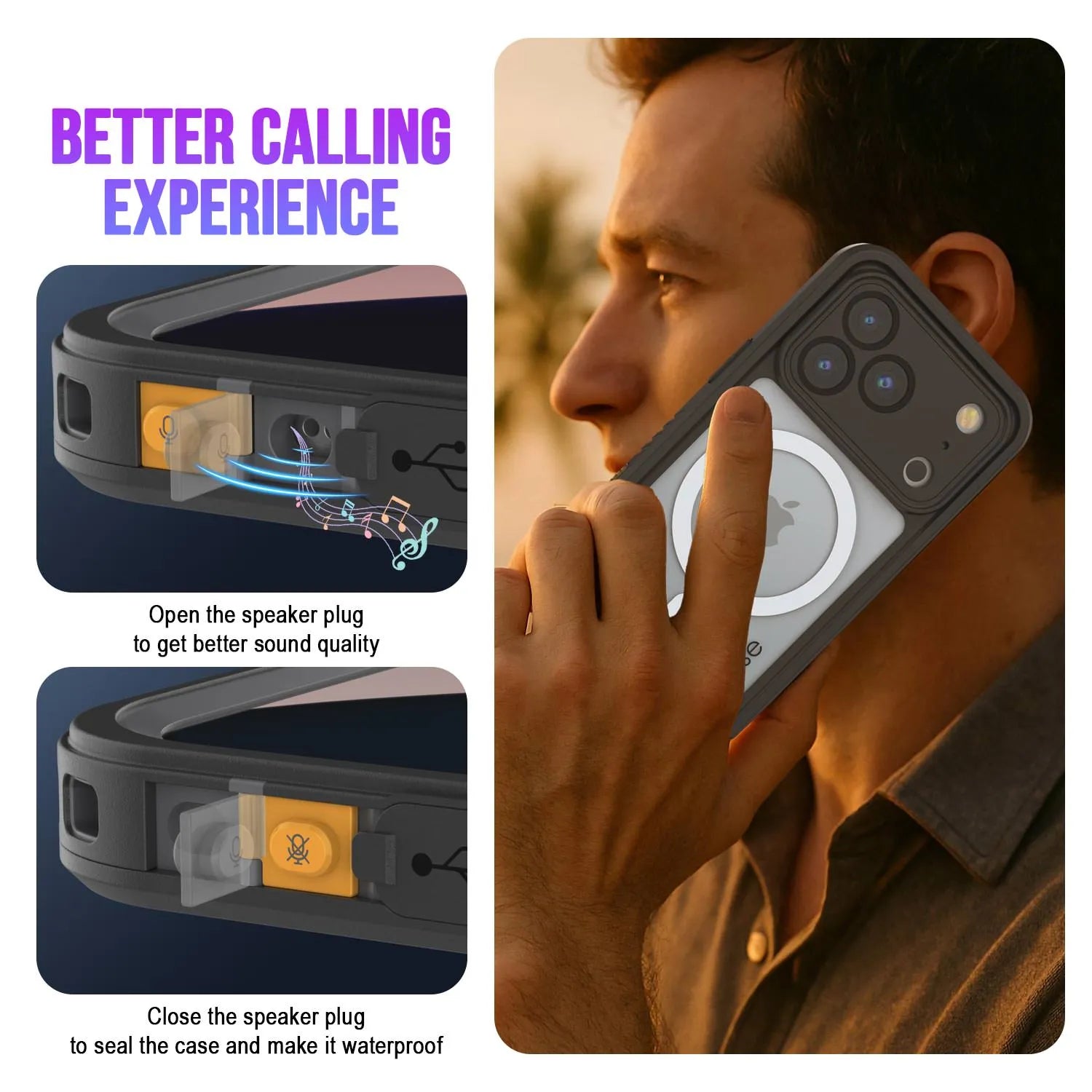 iPhone 17 Pro Waterproof Case, Punkcase [Extreme Mag Series] Armor Cover W/ Built In Screen Protector [Grey]