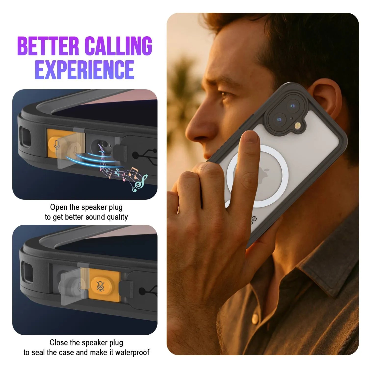 iPhone 17 Waterproof Case, Punkcase [Extreme Series] Armor Cover W/ Built In Screen Protector [Navy Blue]