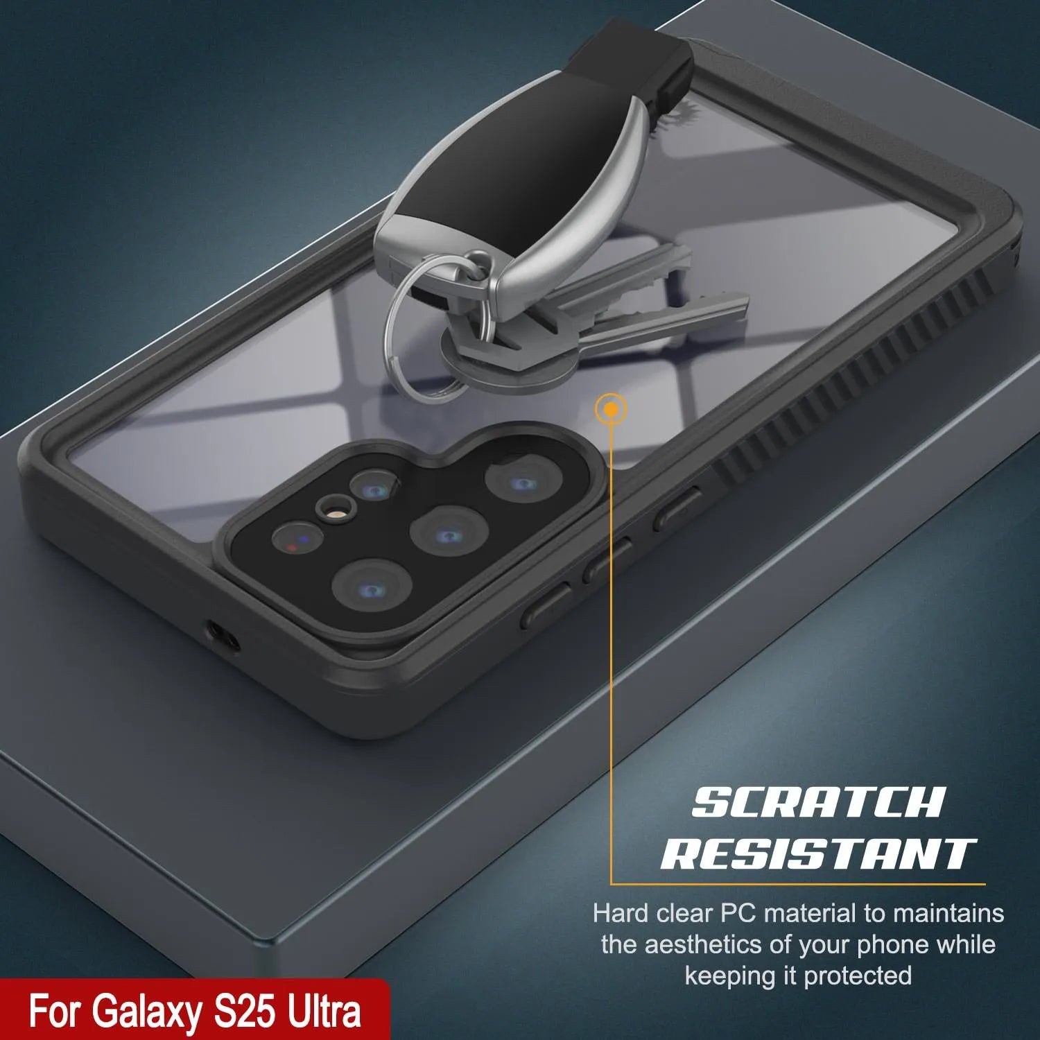 Galaxy S25 Ultra Water/ Shockproof [Extreme Series] With Screen Protector Case [Pink]