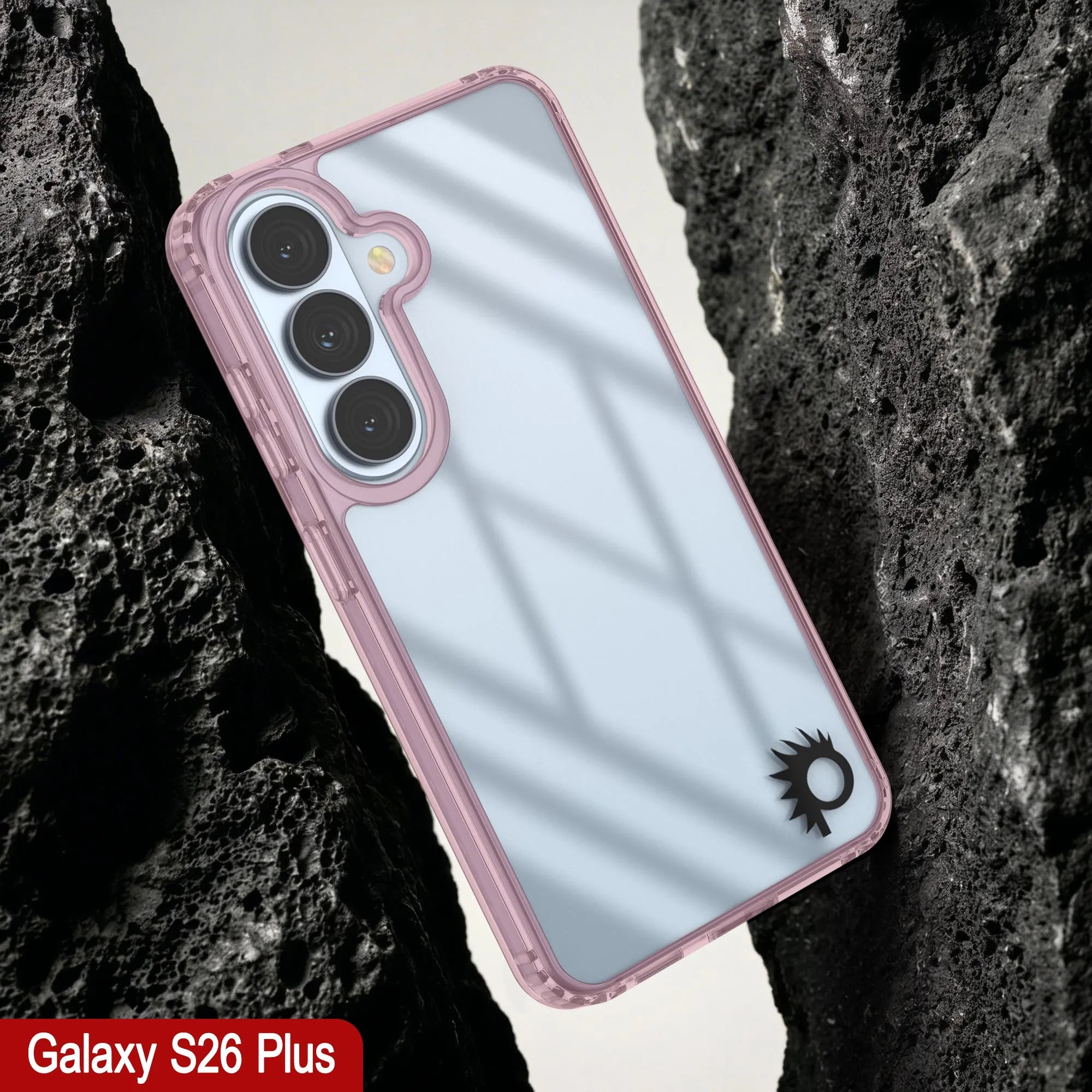 Galaxy S26 Plus Case [Clear Acrylic Series] [Non-Slip] For Galaxy S26 Plus [Red]