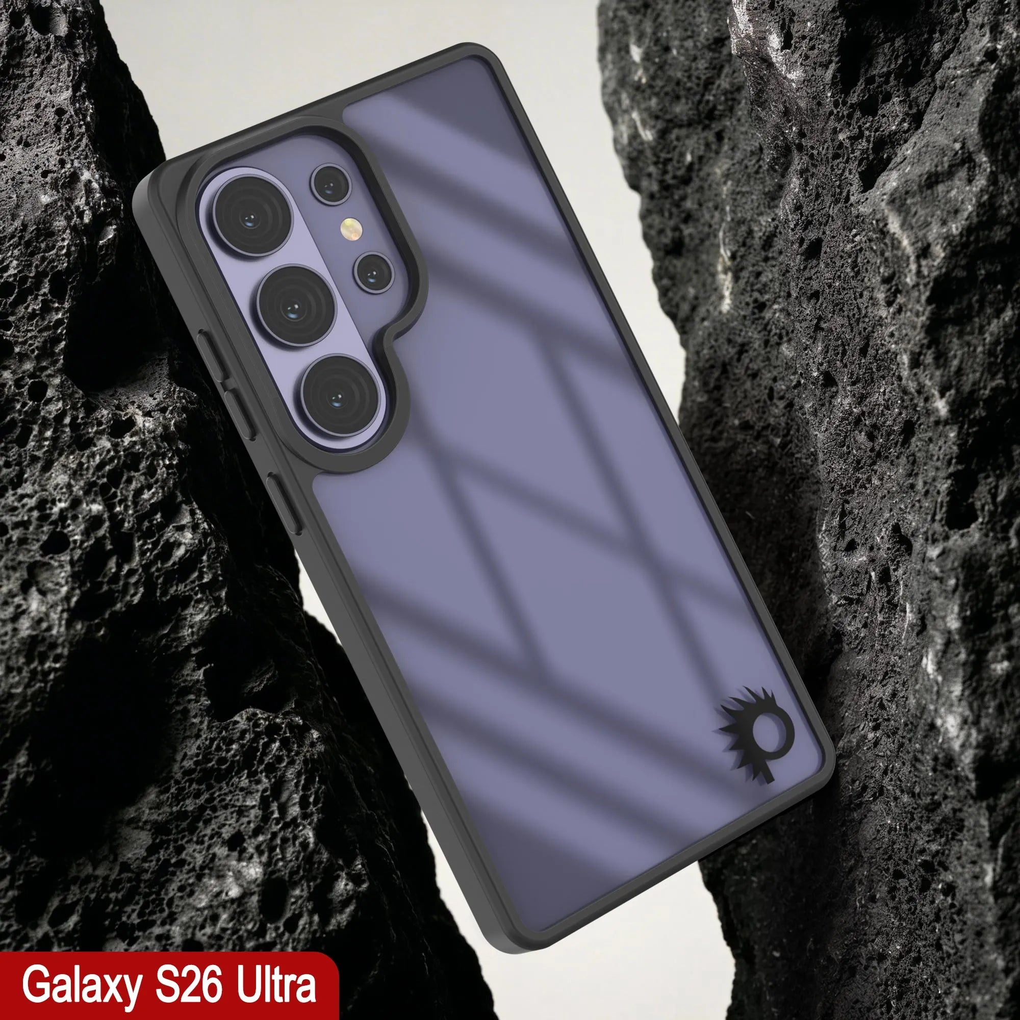 Galaxy S26 Ultra Case [Clear Acrylic Series] [Non-Slip] For Galaxy S26 Ultra [Black]