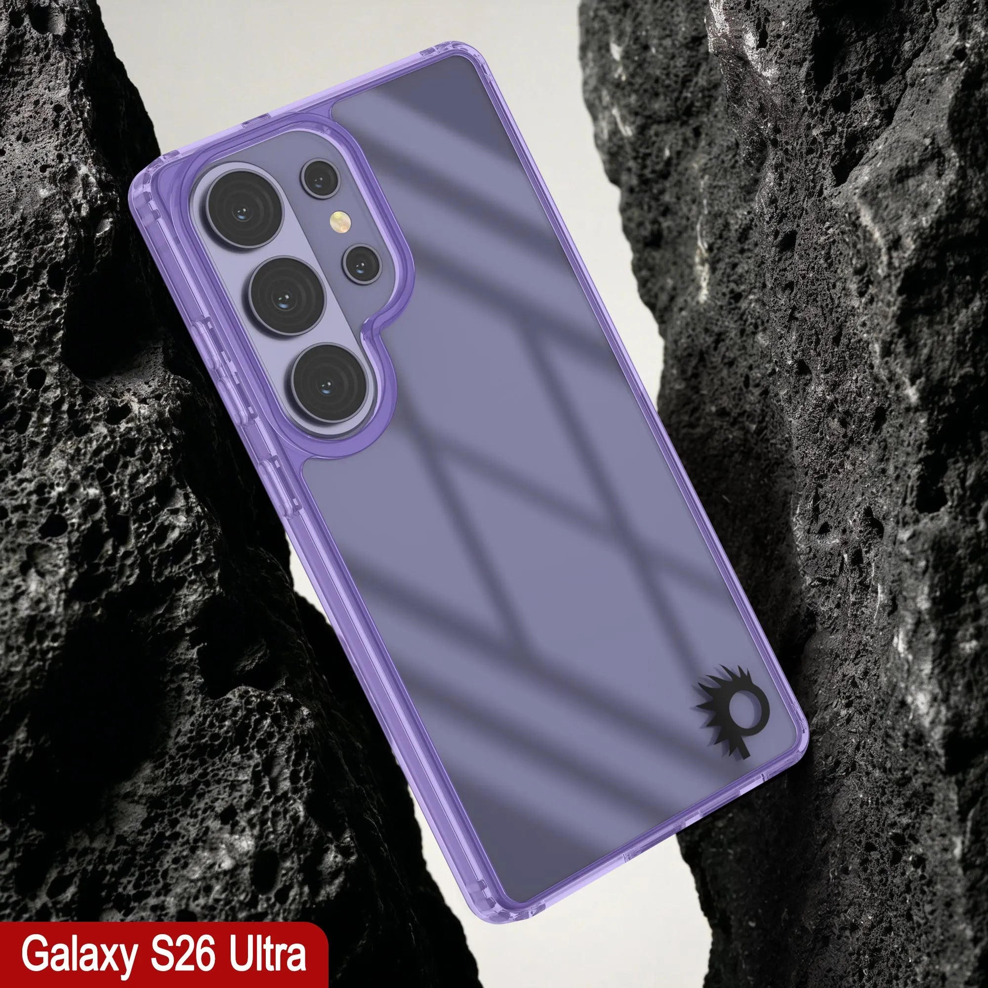 Galaxy S26 Ultra Case [Clear Acrylic Series] [Non-Slip] For Galaxy S26 Ultra [Purple]