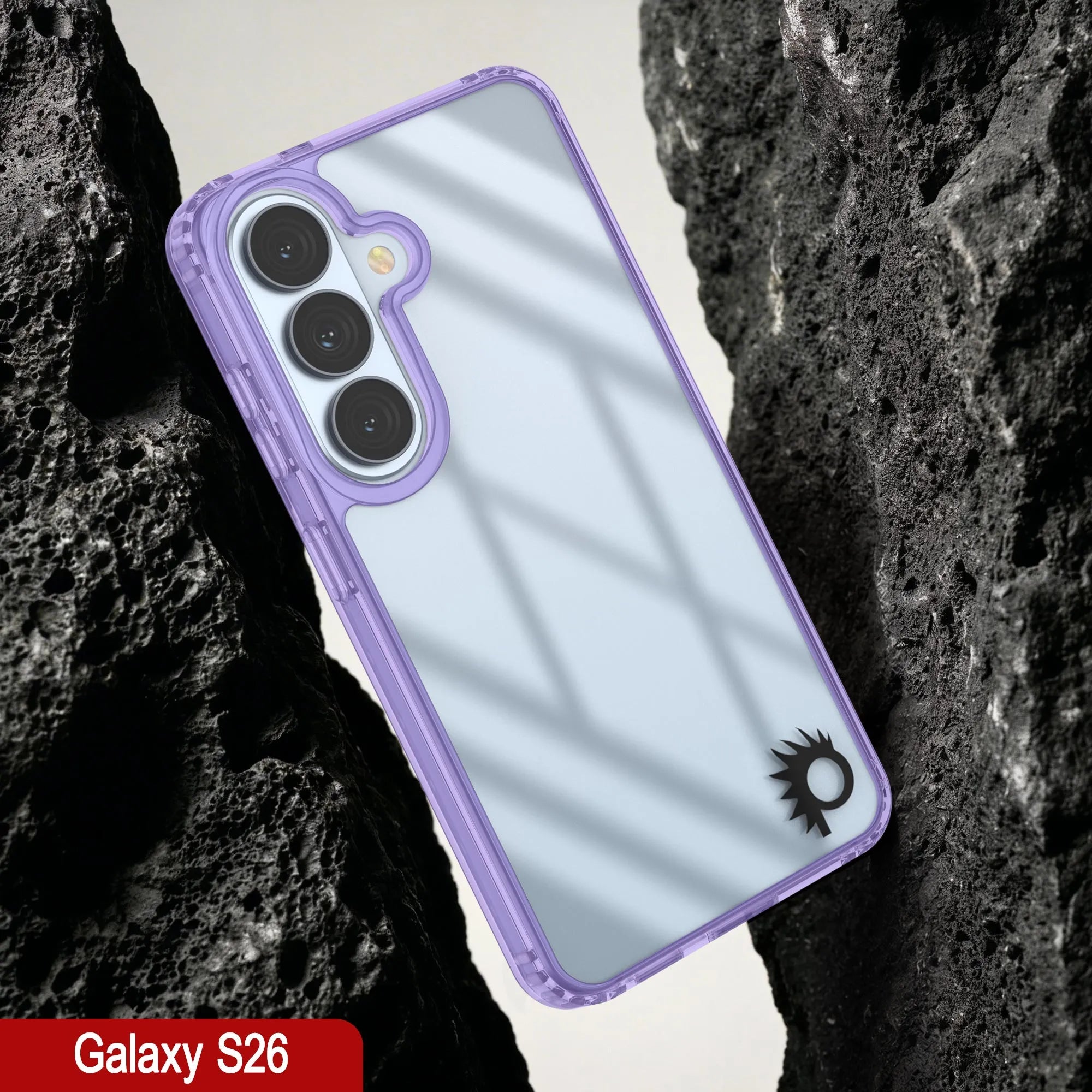 Galaxy S26 Case [Clear Acrylic Series] [Non-Slip] For Galaxy S26 [Purple]