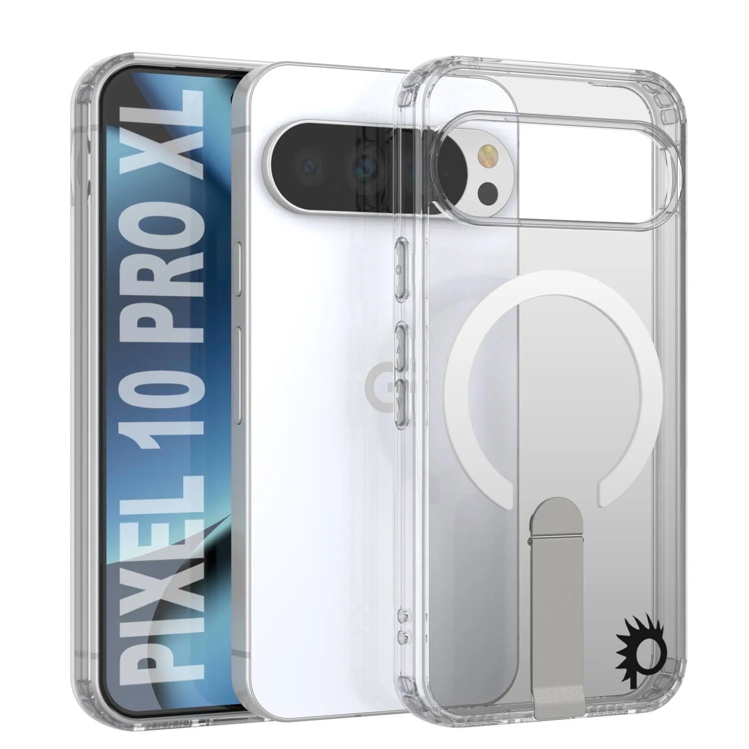 Google Pixel 10 Pro XL Lucid 3.0 Clear Protective Cover w/ Magnetic Wireless Charging