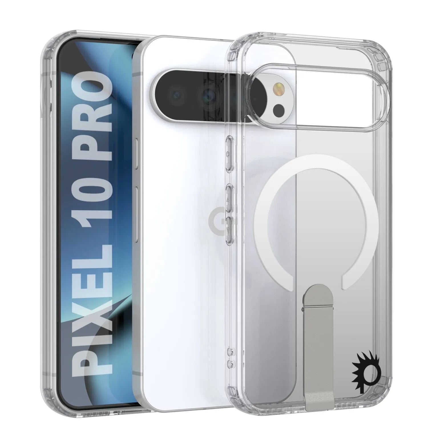 Google Pixel 10 Pro Lucid 3.0 Clear Protective Cover w/ Magnetic Wireless Charging