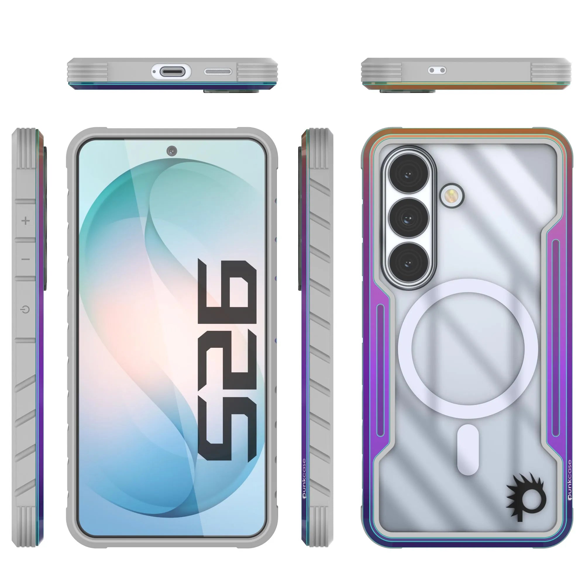 Punkcase S26 Armor Stealth Case Protective Military Grade Multilayer Cover [Rainbow]