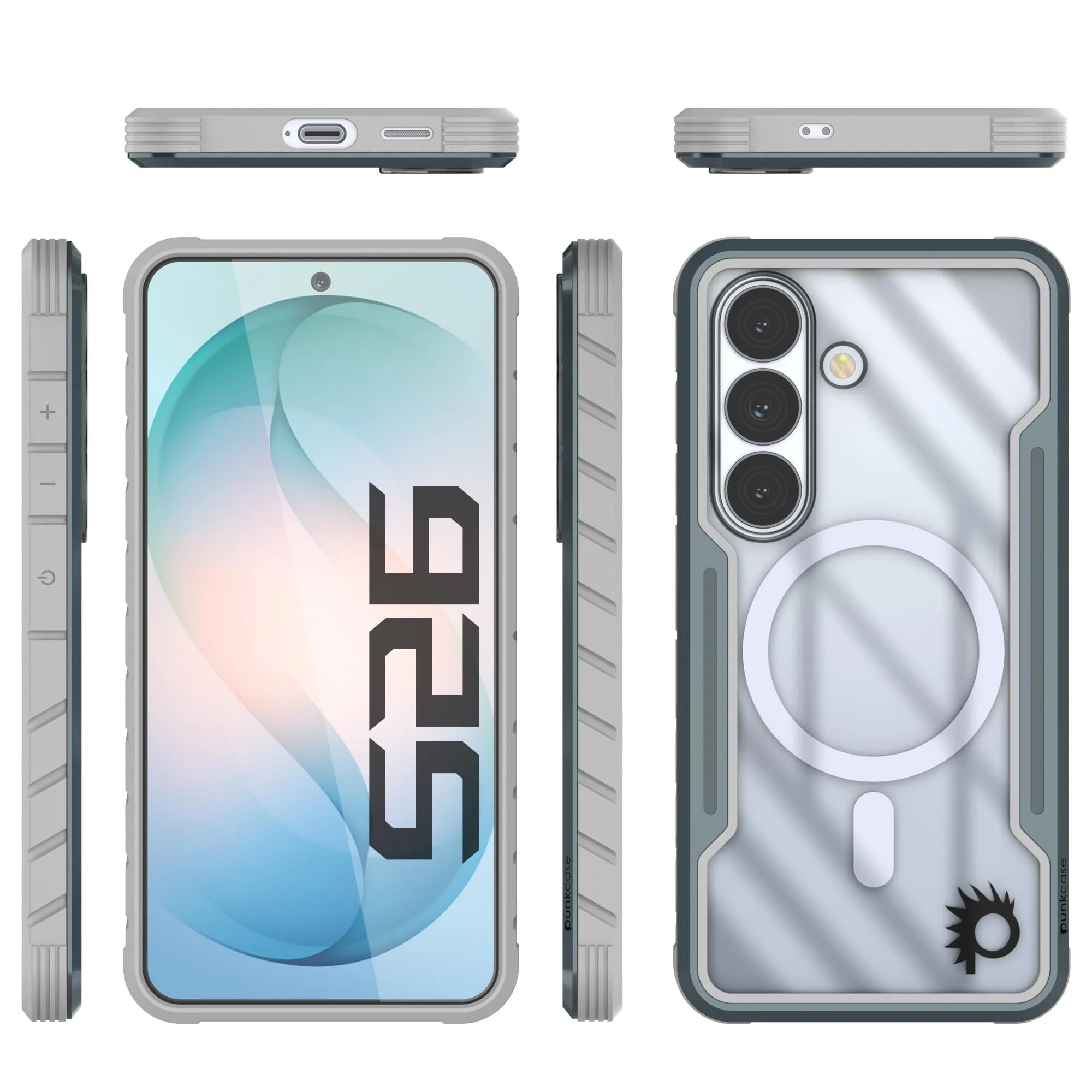 Punkcase S26 Armor Stealth Case Protective Military Grade Multilayer Cover [Grey]