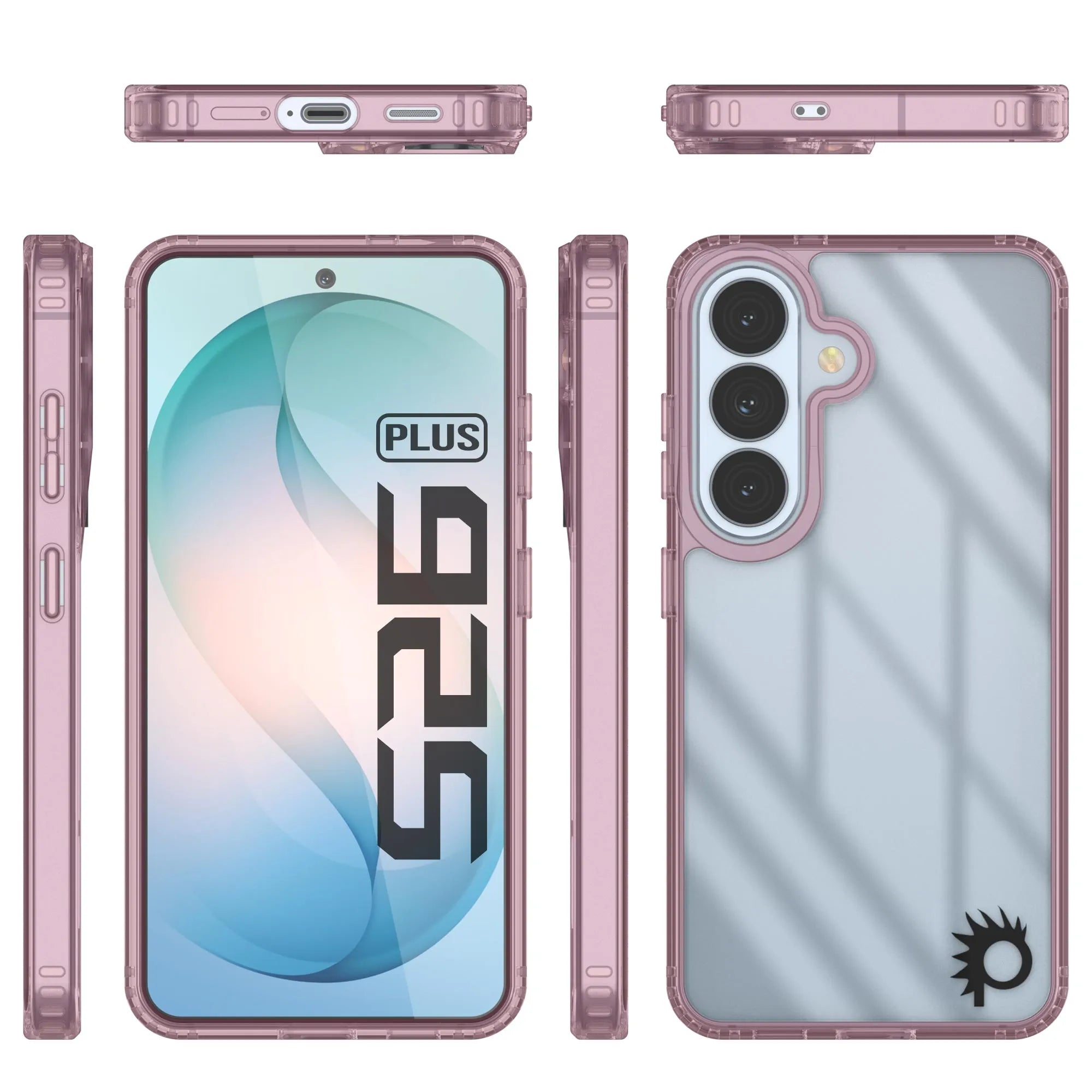 Galaxy S26 Plus Case [Clear Acrylic Series] [Non-Slip] For Galaxy S26 Plus [Red]