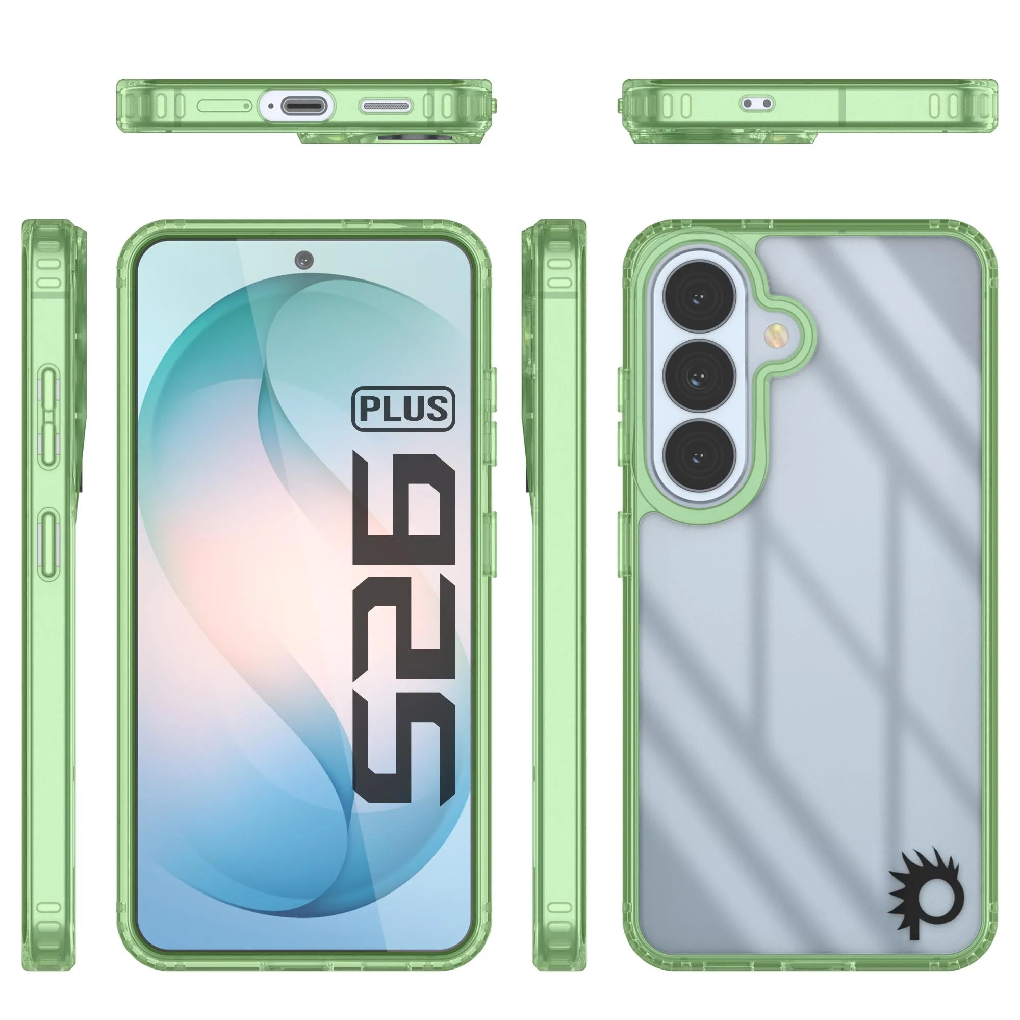 Galaxy S26 Plus Case [Clear Acrylic Series] [Non-Slip] For Galaxy S26 Plus [Green]