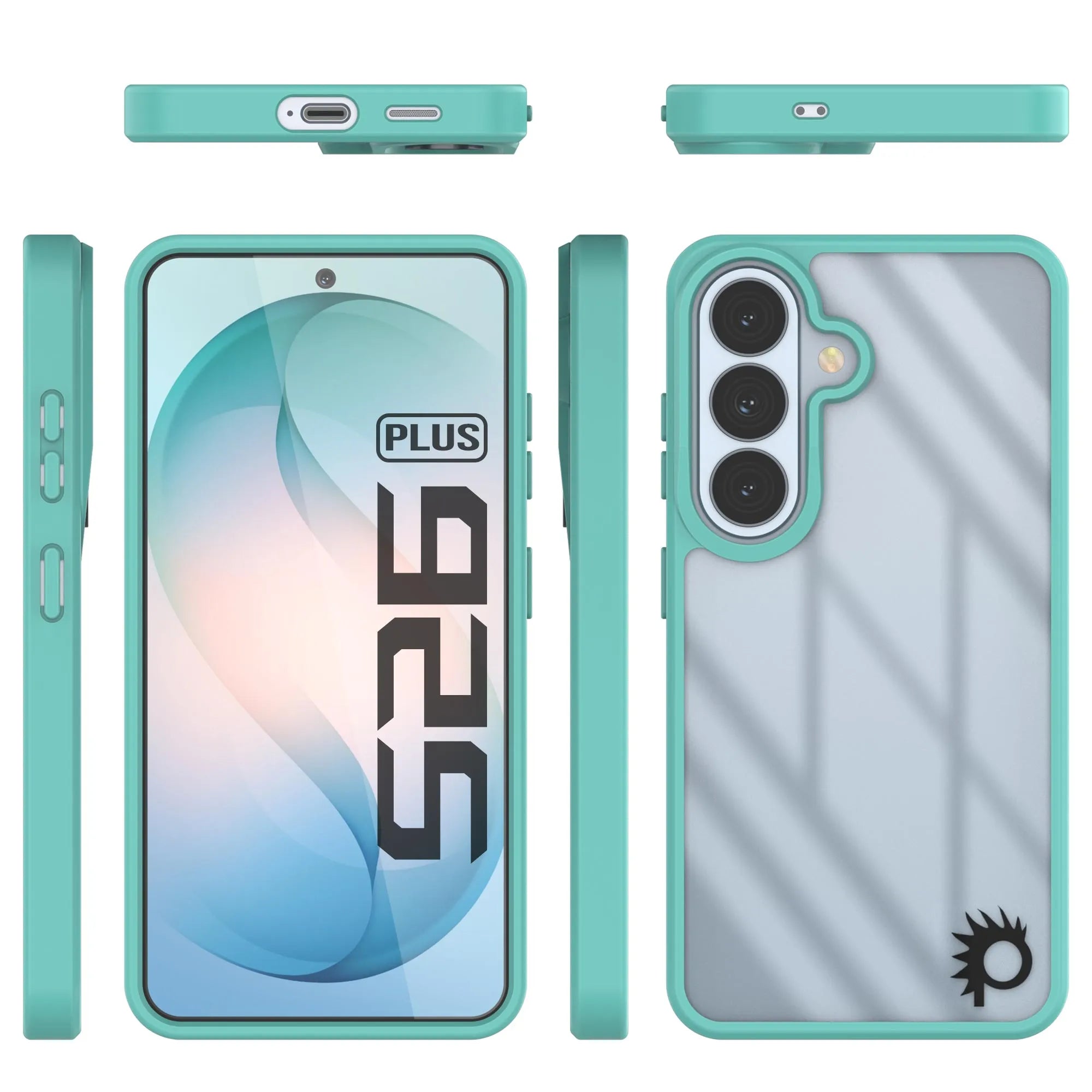 Galaxy S26 Plus Case [Clear Acrylic Series] [Non-Slip] For Galaxy S26 Plus [Teal]