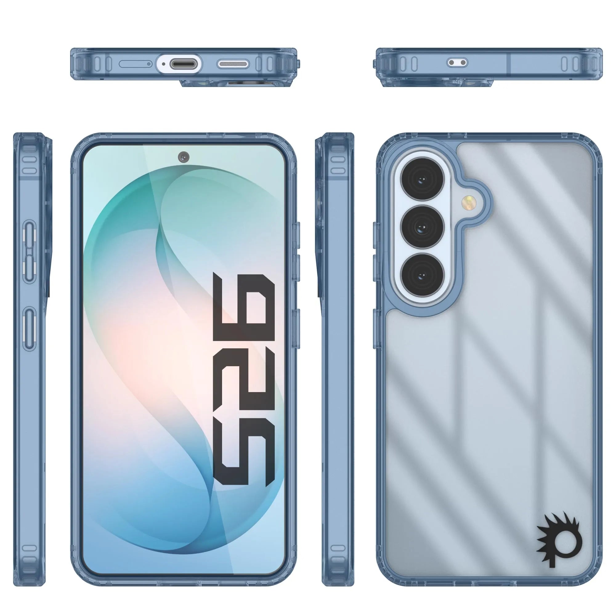 Galaxy S26 Case [Clear Acrylic Series] [Non-Slip] For Galaxy S26 [Blue]