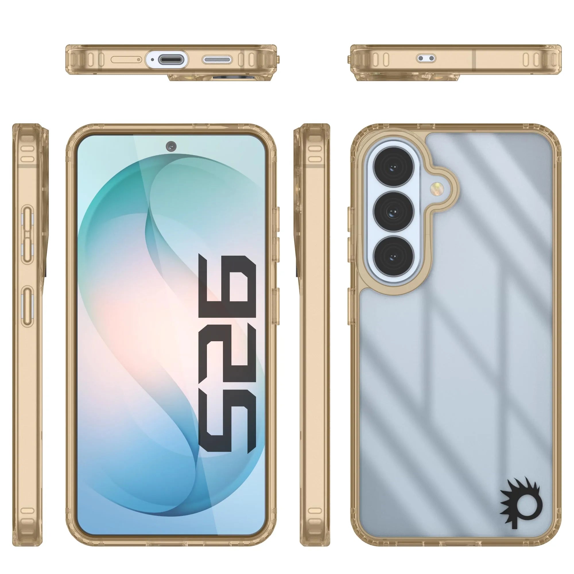 Galaxy S26 Case [Clear Acrylic Series] [Non-Slip] For Galaxy S26 [Yellow]