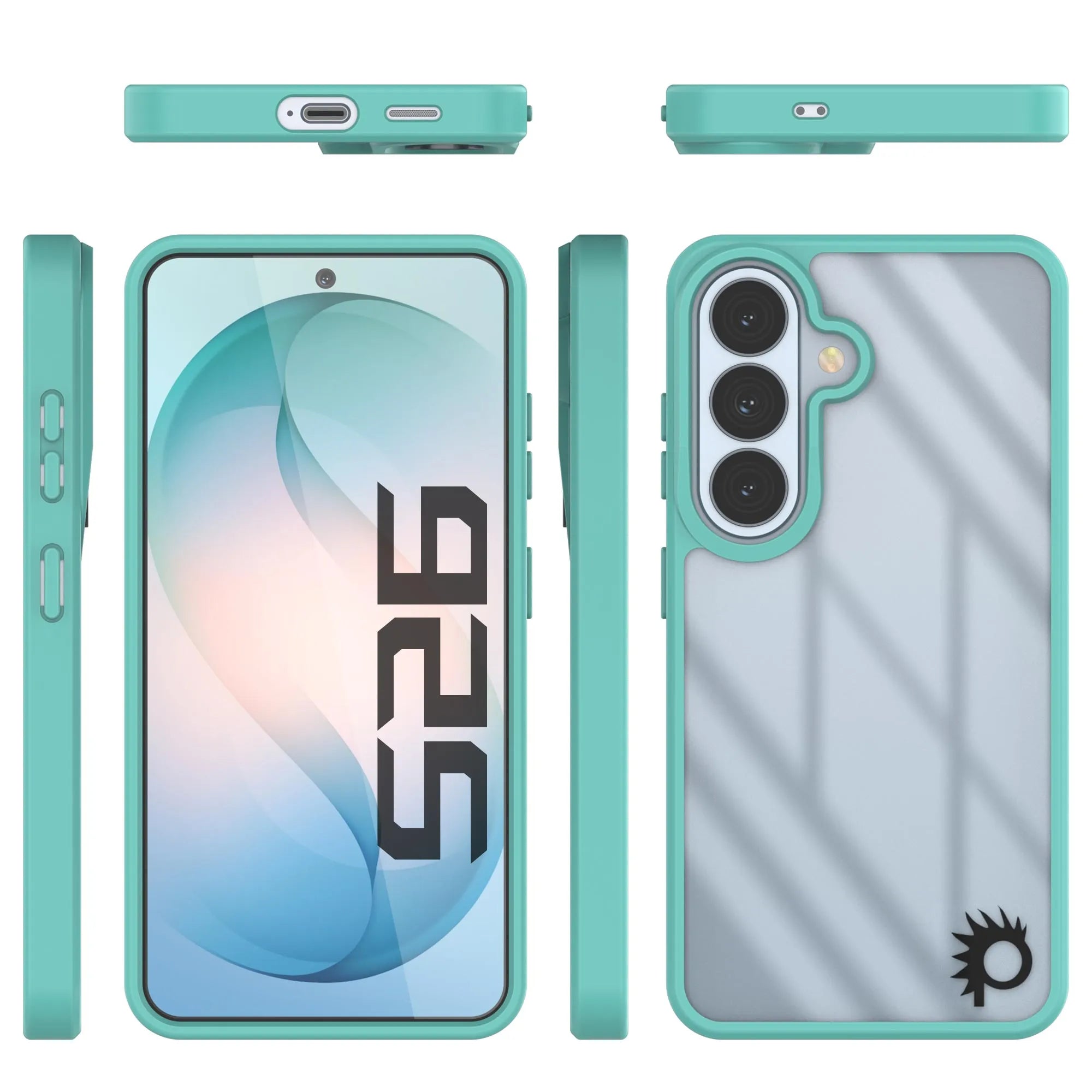 Galaxy S26 Case [Clear Acrylic Series] [Non-Slip] For Galaxy S26 [Teal]