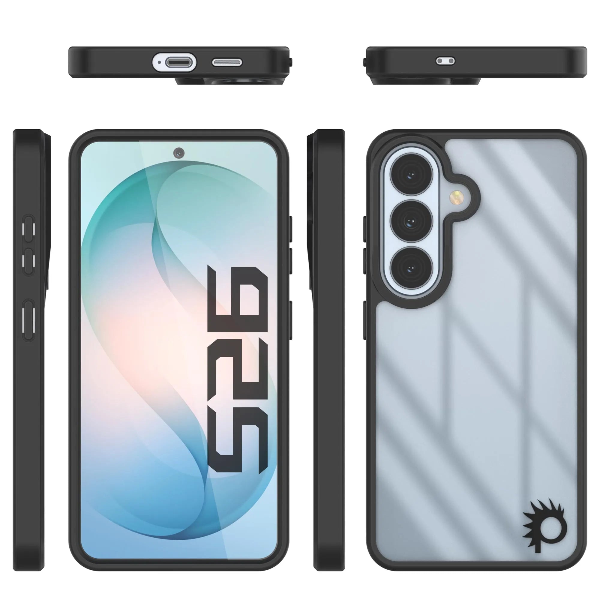Galaxy S26 Case [Clear Acrylic Series] [Non-Slip] For Galaxy S26 [Black]