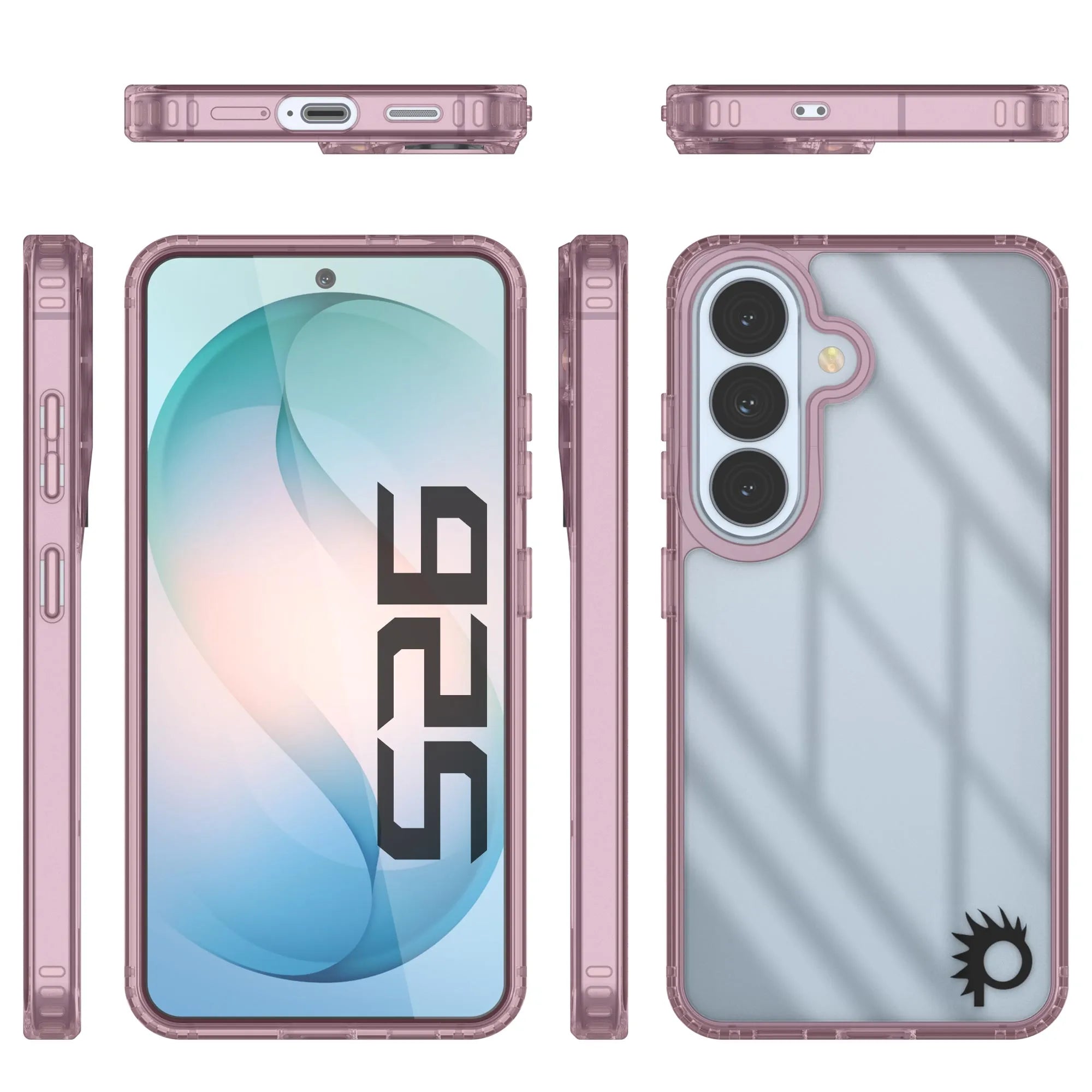 Galaxy S26 Case [Clear Acrylic Series] [Non-Slip] For Galaxy S26 [Red]
