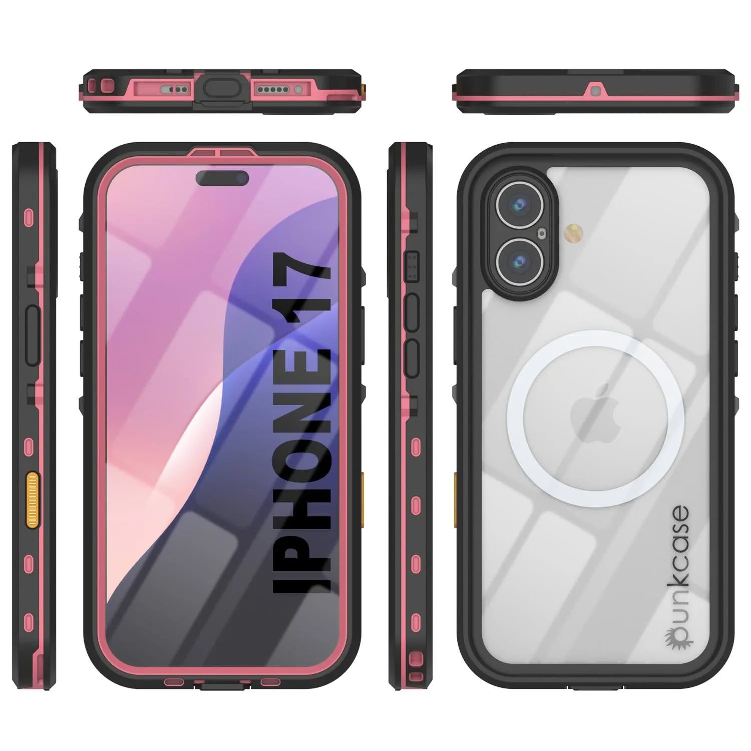 iPhone 17 Waterproof IP68 Case, Punkcase [Lilac] [StudStar Series] [Slim Fit] [Dirtproof]