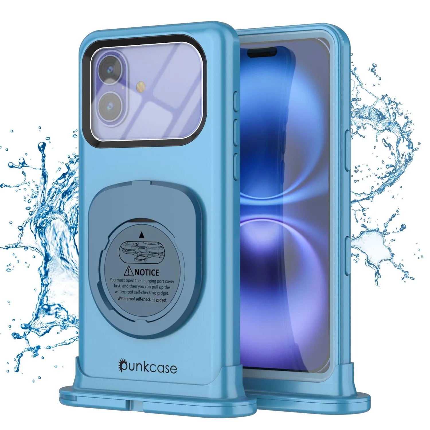 Punkcase Universal 2.0 Waterproof Phone Case for 6.1–6.3" [Blue]