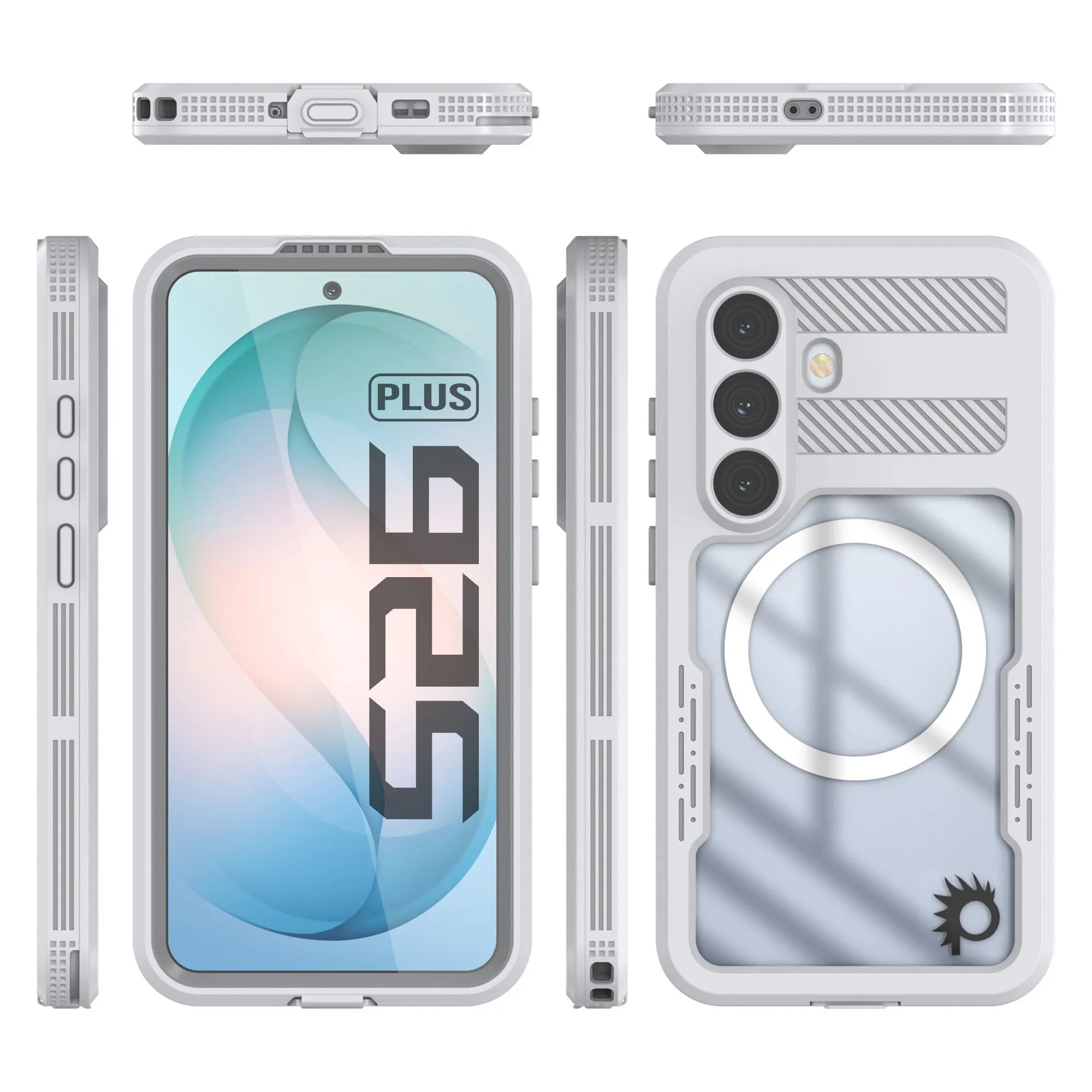 Galaxy S26+ Plus Waterproof Case [Alpine 2.0 Series] [Slim Fit] [IP68 Certified] [Shockproof] [White]