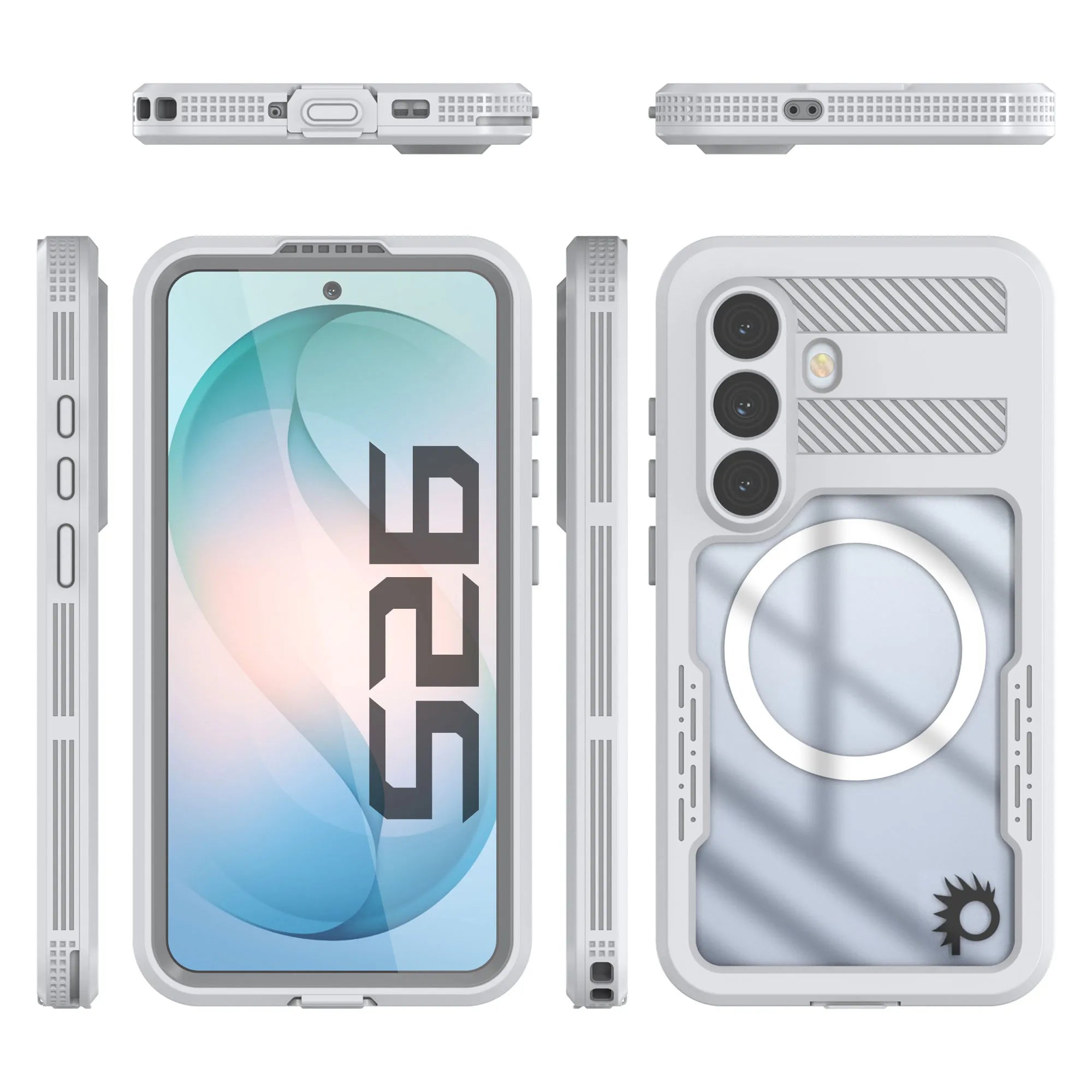 Galaxy S26 Waterproof Case [Alpine 2.0 Series] [Slim Fit] [IP68 Certified] [Shockproof] [White]