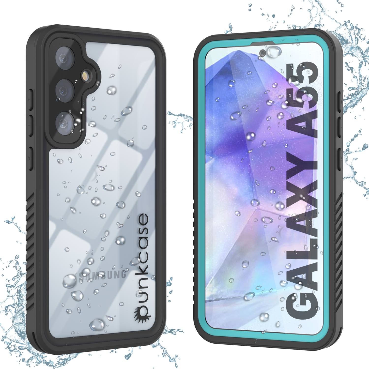 Galaxy A55 Water/ Shock/ Snowproof [Extreme Series]  Screen Protector Case [Teal]
