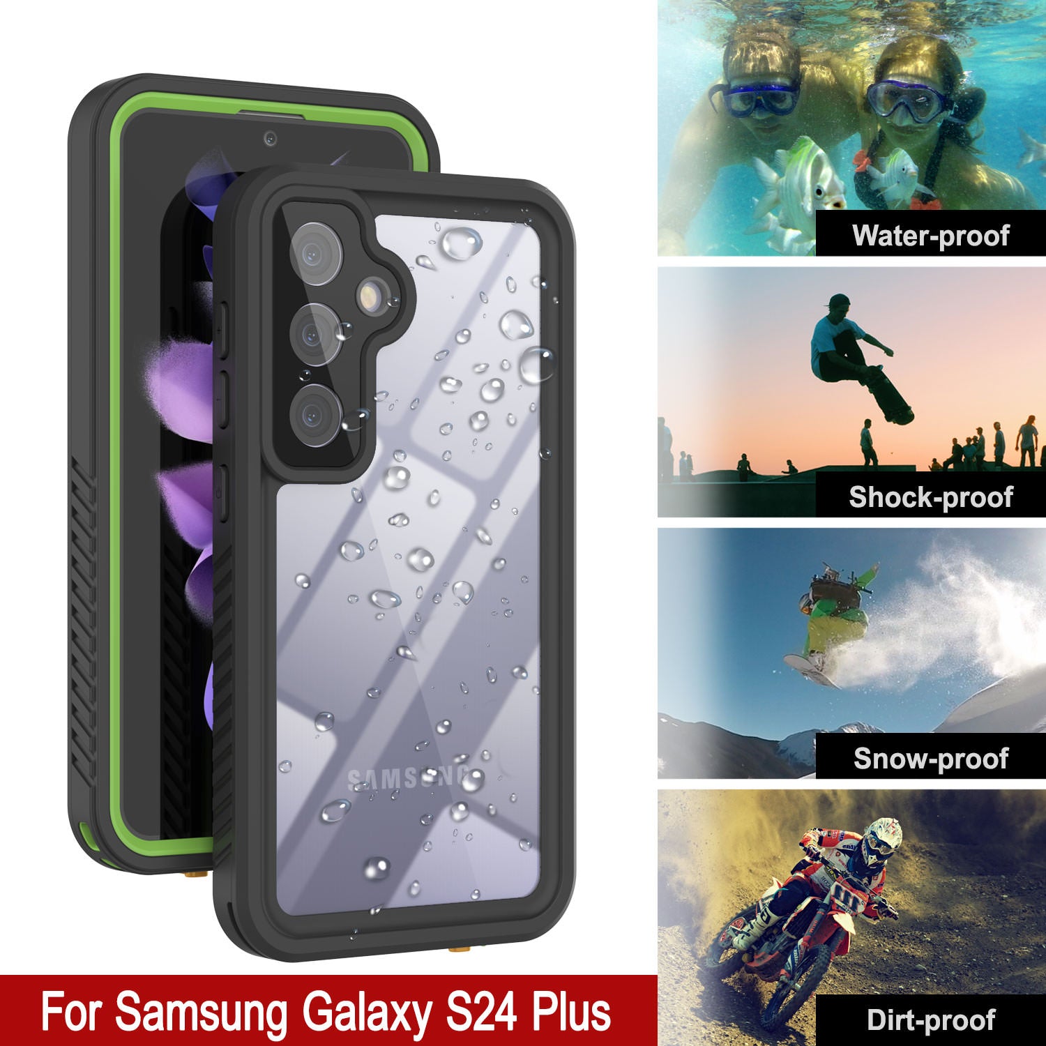 Galaxy S24 Ultra Water/ Shockproof [Extreme Series] Screen Protector C –  punkcase
