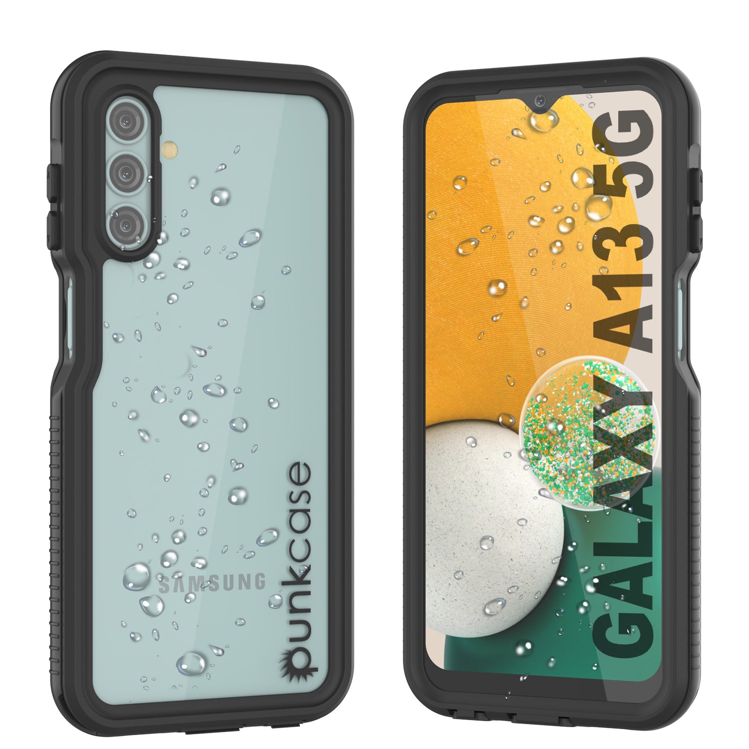 Galaxy A13 Waterproof Case PunkCase StudStar Black Thin 6.6ft Underwater IP68 Shock/Snow Proof Galaxy A13 Waterproof Case PunkCase StudStar Black Thin 6.6ft Underwater IP68 Shock/Snow Proof