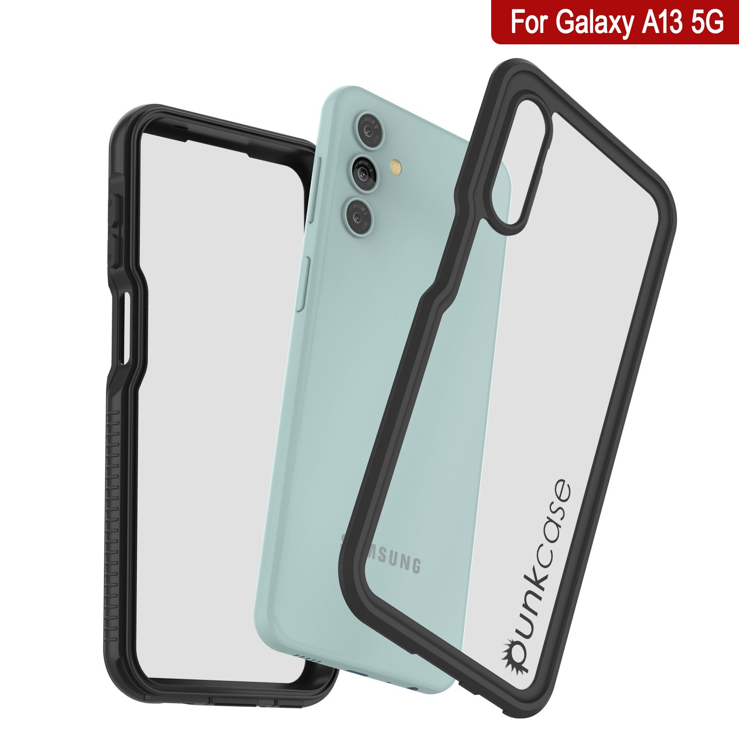 Galaxy A13 Waterproof Case PunkCase StudStar Black Thin 6.6ft Underwater IP68 Shock/Snow Proof Galaxy A13 Waterproof Case PunkCase StudStar Black Thin 6.6ft Underwater IP68 Shock/Snow Proof